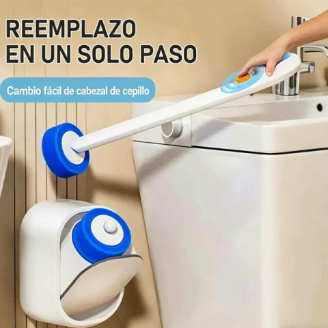 ⏰🔥 ¡Oferta Limitada 50% OFF! 🚽 Kit de Cepillo para Inodoro Desechable con Repuestos – Limpieza Fácil, Higiénica y Sin Esfuerzo ✨🧼