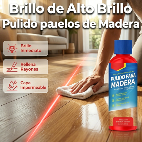 ✨ Pulimento de Madera de Alto Brillo – Suelos Relucientes y Protegidos en Minutos 🏠💎