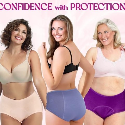 🔥Compra 5 y llévate 5 gratis🔥Bragas de cintura alta a prueba de fugas para mujer