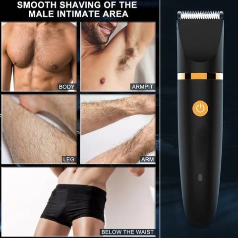 Recortadora de pelo multifuncional 3 en 1 para hombre, recargable por USB, lavable con agua, regalo ideal para padre y novio, recortadora de pelo multifuncional, recortadora depilatoria.