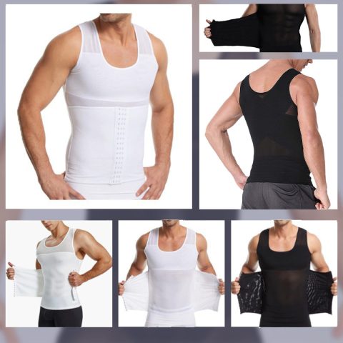 🔥Nuevo Venta Caliente❤️‍🔥Chaleco reductor de malla para hombre