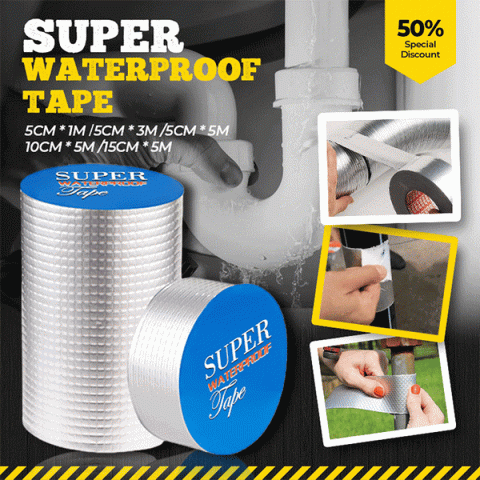 🔥Cinta de butilo impermeable y súper resistente🔥