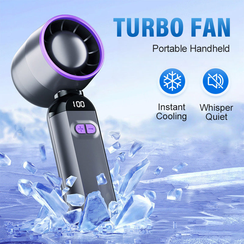 ⏰Oferta por tiempo limitado🔥🔥Ventilador turbo portátil de mano💨