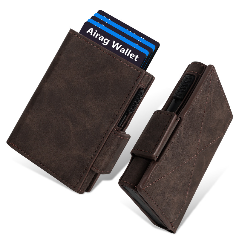 🔥🎁 ¡NUEVO! 50% DE DESCUENTO -- Cartera delgada para hombre con RFID