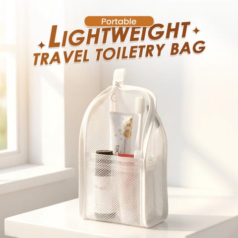 🧳 ¡50% DE DESCUENTO POR TIEMPO LIMITADO! 🧼 31.529 vendidos – Neceser de viaje ligero y portátil – Separadores internos inteligentes, construcción compacta de EVA y resistente al agua ✈️