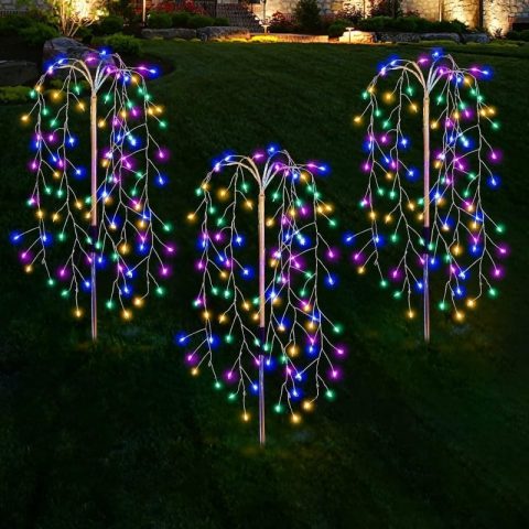 🌈 Oferta por tiempo limitado: Luces solares para jardín y decoración exterior.