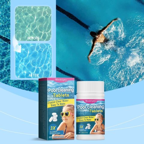 ⏰🔥 ¡50% DE DESCUENTO POR TIEMPO LIMITADO! 🌊 Pastillas para Limpieza de Piscinas – Agua Cristalina y Fresca Todos los Días ✨💧