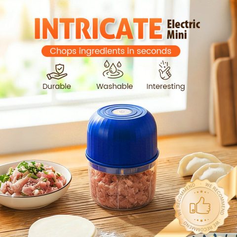 Mini Picadora Eléctrica de Alimentos Eficiente e Inalámbrica