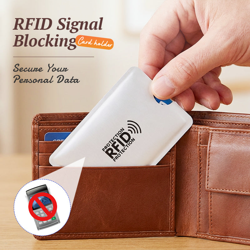 Fundas con bloqueo RFID para tarjetas de crédito