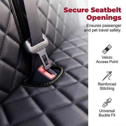 🎯 Asiento de Coche Plegable para Perros – Transportín Portátil de Viaje y Asiento Elevador de Seguridad