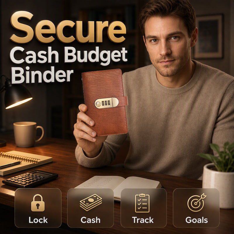 🏆💵 Libreta de ahorros con candado de combinación 📓