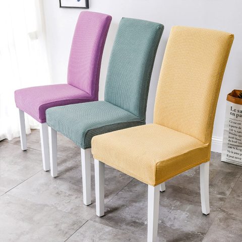 🪑✨ Funda de Asiento Elástica Universal “Cove” – Una Sola Pieza, Se Adapta a Cualquier Silla y Protege tus Muebles sin Arrugas 🏠✅