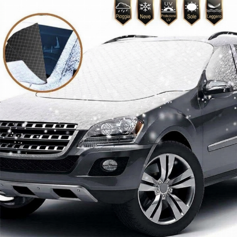 🚗☀️❄️ Protección solar y contra la nieve para parabrisas – Universal, calidad premium ✨