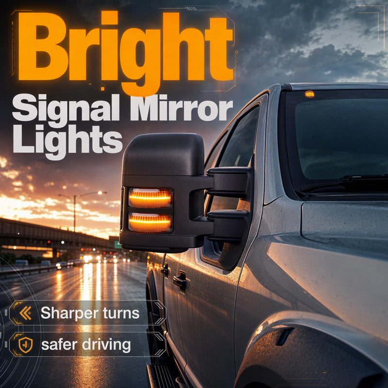 🚗Luces LED para espejos retrovisores laterales de camiones